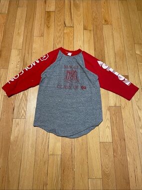 Classic Gray & Red 3/4 sleeve class of 63